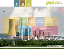 Tablet Screenshot of gepcoinc.com